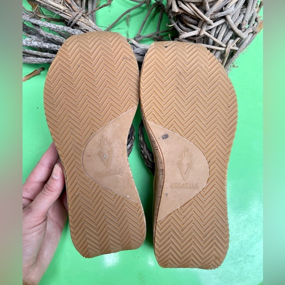 Volatile Platform Wedge Sandals - Picture 8 of 11